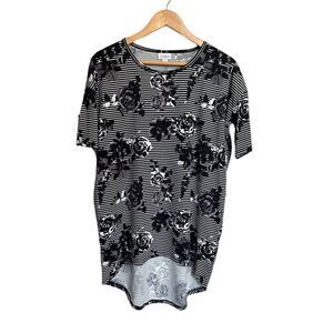 LuLaRoe Floral Striped Irma Size XS NWT